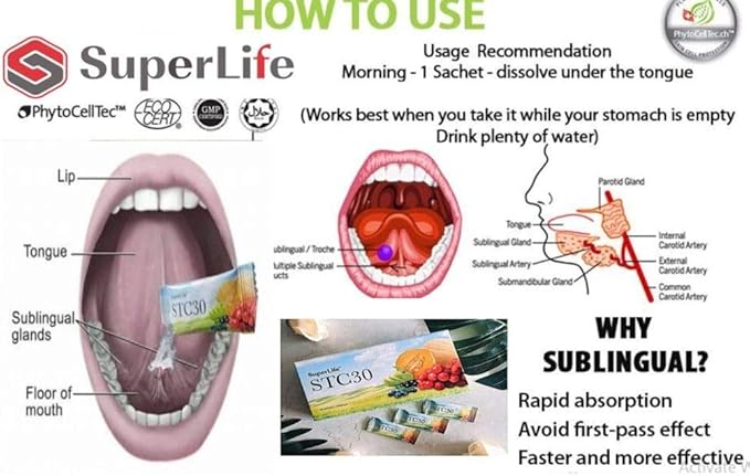 STC30 Superlife (4packs ) (1pk is 15sachets)