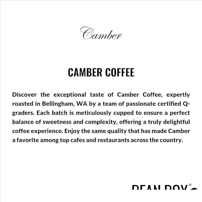 Bean Box Sampler - Roasted by Camber 3-Pack Whole Bean Coffee Gourmet Coffee