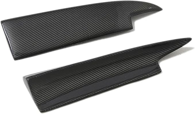 Car Real Dry Carbon Fiber Rear Bumper Lip Diffuser Side Splitter Compatible for Mercedes -BENZ W117 CLA-Class CLA220 CLA260 CLA45 2013-2015