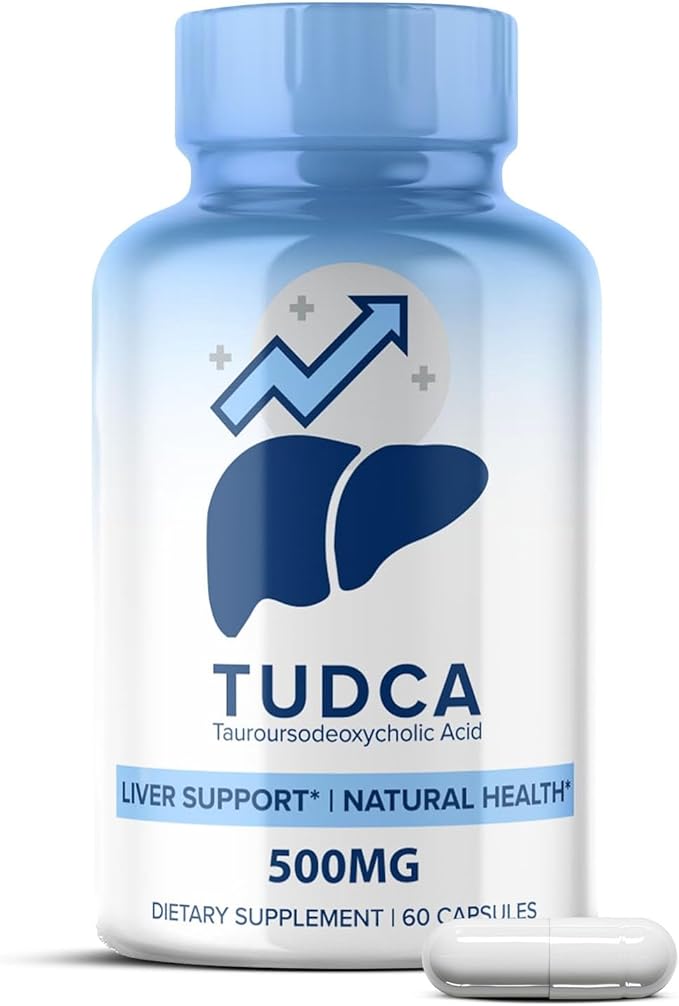 MaxLife Naturals TUDCA Liver Support Supplement 500mg – 60 Capsules Tauroursodeoxycholic Acid Nerve Cell Function Bile Salts Supplement for Liver &amp Gallbladder Support Digestive Balance Formula