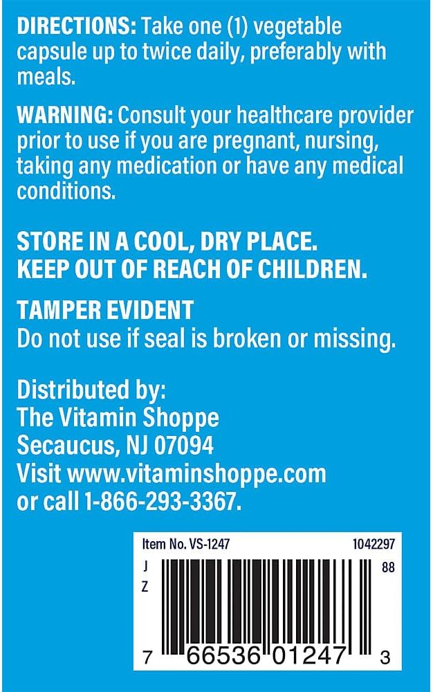 The Vitamin Shoppe Vitamin C 1000MG Antioxidant that Supports Immune and Cardiovascular Health (300 Capsules)