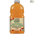 Langer Farms Unfiltered 100% Apple CiderNot from Concentrate 64 Fl Oz (Pack of 8)