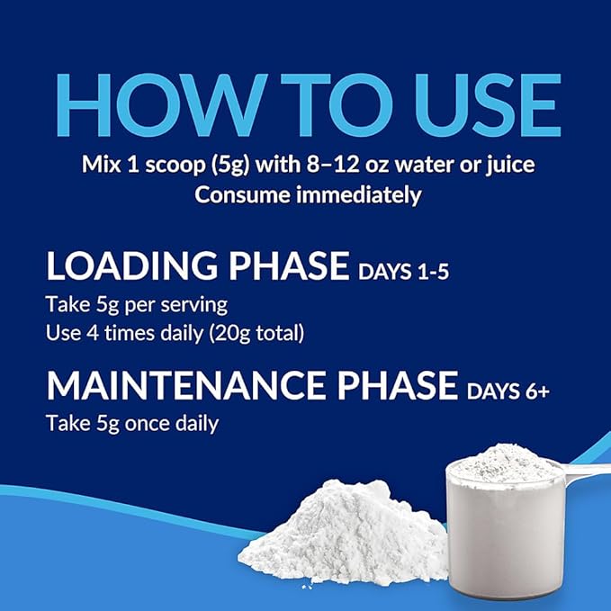BodyTech Creatine Monohydrate Powder Unflavored Micronized Creatine Formula for Men and Women 5g per Serving Pre Workout &amp Post Workout Supplement Gluten Free Sugar Free 18 Oz 102 Servings