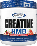 Gaspari Nutrition Creatine HMB Micronized Creatine Monohydrate and HMB Delivers Strength Muscle Protection and Training Performance (30 Servings Strawberry Lemonade)