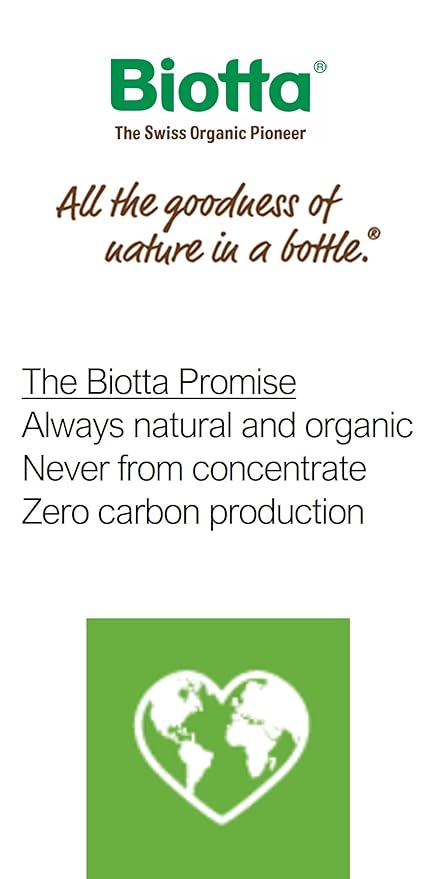 Biotta Organic Apple Beet Ginger Juice - Superfood Blend with Organic Beetroot Juice Apple and Ginger Root (16.9 Fl Oz Pk of 6)