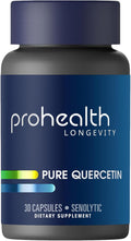 ProHealth Pure Quercetin 500 mg 30 Capsules Doctor Formulated Triple Lab Tested and GMP Manufactured 30 Servings