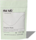 Amy Myers MD Organic Reds Superfood Powder - Supports Cellular Energy Circulation &amp Antioxidant Defense - Beet Root Aronia Raspberry - 30 Servings