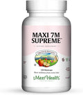 Maxi Health Acidophilus Probiotic – 7M Supreme with Bifidobacterium &amp Prebiotic Apple Pectin – Digestive &amp Immune Support Gut Health Gas &amp Bloating Relief – Kosher 120 Veggie Capsules