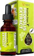 AFC Japan Brazilian Green Propolis Extract | Highest Artepilin C &amp Flavonoids for Antioxidant &amp Immune Support Pure Concentrated Liquid Extract Bee Propolis Tincture from Brazil (30ml/ 1Fl.Oz)