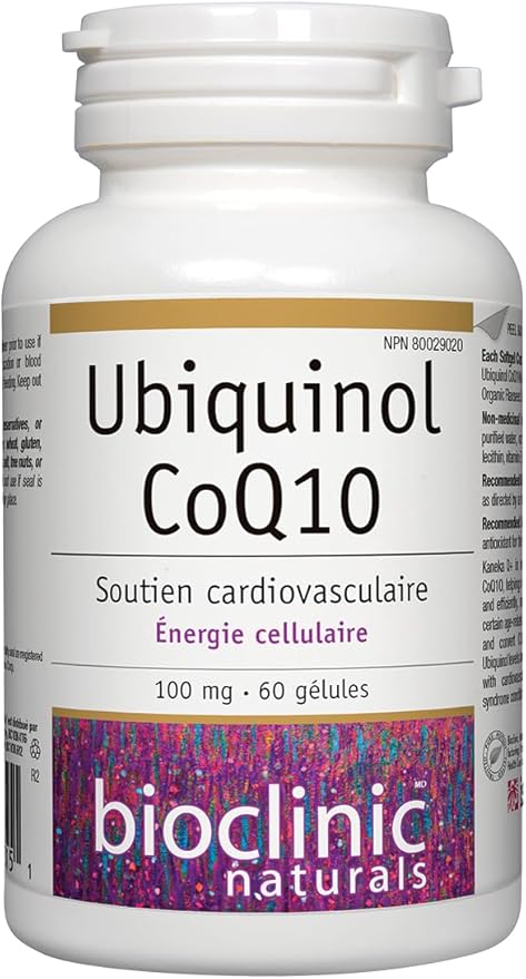 Bioclinic Naturals Ubiquinol Softgels 60 Count