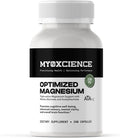 MYOXCIENCE Optimized Magnesium Glycinate + Magnesium Taurate (as ATAmag®) for High Brain Bioavailability to Support Stress Relief and Sleep | 80 Servings