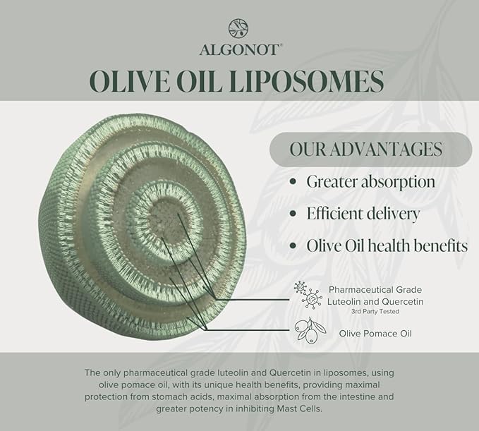 BrainGain Luteolin &amp Key Ingredients with EVOO. May Support The Body in Reducing Stress While Increasing Cognitive Function. The only liposomal Luteolin Products Using Olive Pomace Oil.