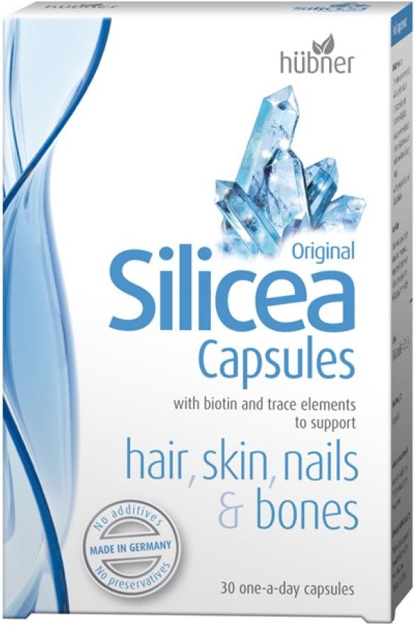 Hubner Silicea Hair Skin Bones and Nails Capsules Pack of 30