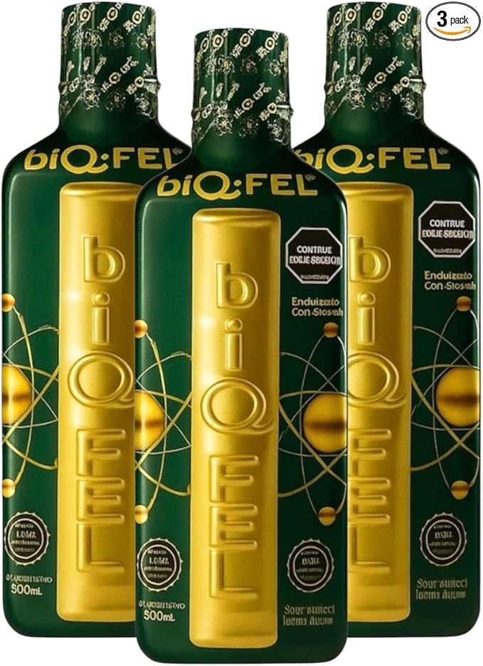 BiQFEL Daily Multivitamic for Men and Women Liquid Natural Extracts Energy Focus 500ml