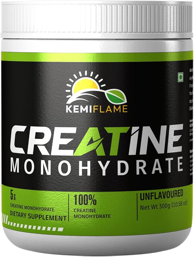 Creatine Monohydrate Powder Unflavored 60 Servings - 300 Grams