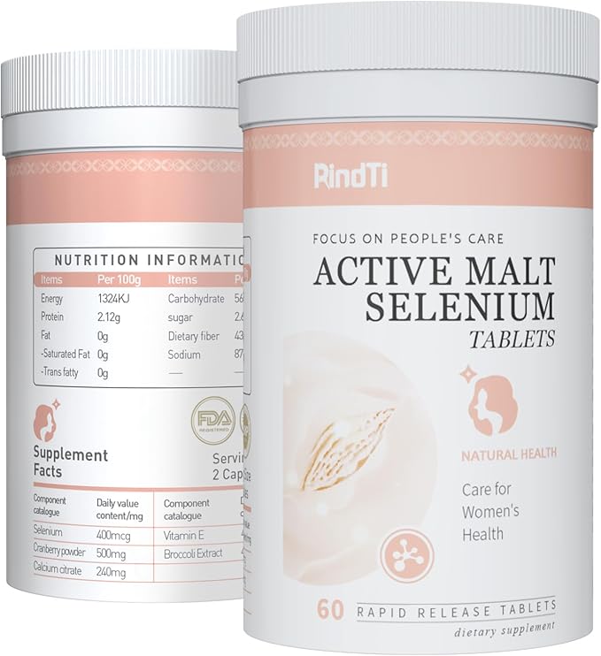 Selenium400 mgSupport for Immune System Antioxidant &amp Heart Health High Absorption60 Capsules