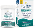 Nordic Naturals Nordic Flora Probiotic Immune Health 30 Capsules 15 Probiotic Strains for Immune and Digestive Health Support Vegan 30 Servings