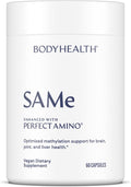 BodyHealth Same 400mg - Optimized Methylation Support for Brain Joint Cartilage and Liver Health* - 60 Capsules
