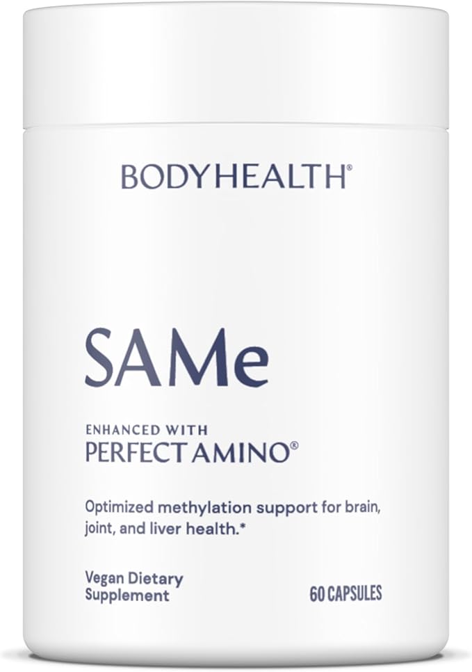 BodyHealth Same 400mg - Optimized Methylation Support for Brain Joint Cartilage and Liver Health* - 60 Capsules
