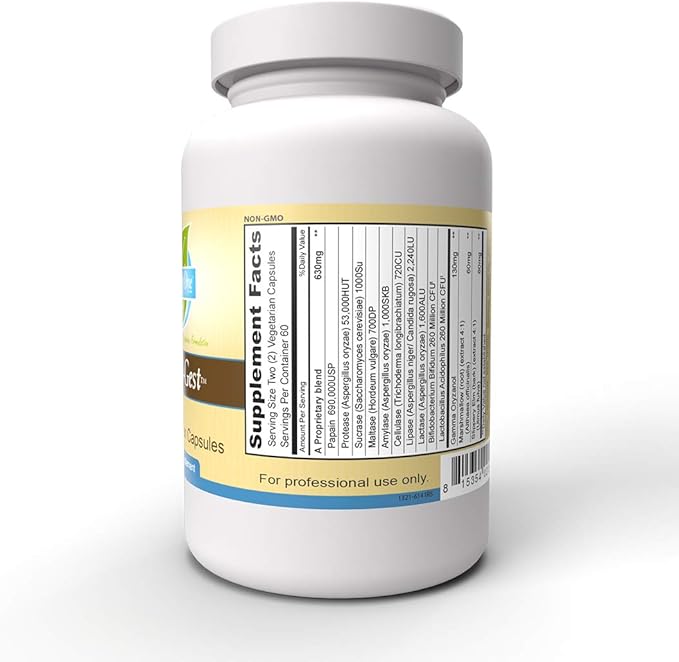 Priority One Vitamins Gastri Gest 120 Vegetarian Capsules - Powerful Combination of Plant enzymes That Help Maintain Healthy Digestion and intestinal Enzyme Activity.*