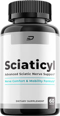 Sciaticyl Capsules – Sciaticyl Advanced Supplement Natural Blend Formula to Maintain Healthy Levels and Extra Strength (1 Pack - 60 Capsules)