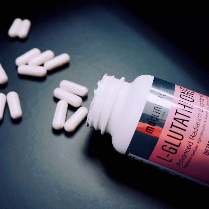 L-Glutathione 500mg Dietary Supplement 60 Capsules