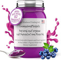 Blueberry Sea Moss Gel Organic Fresh Fruit Infused Wild Harvested Irish Sea Moss Gel | Immune and Digestive Support | Vitamin Mineral Antioxidant Supplements | (16 oz. Blueberry)