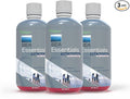 Wellgenix Sea Essentials Vital Nutrients - Coral Calcium Liquid Multivtamin - Adults &amp Kids Daily Supplement - Nutritional Sea Vegetation Mineral Drink - Sea Berry Flavor 32oz (3) (Packaging May V