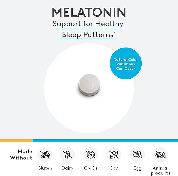 XYMOGEN Melatonin - Peppermint Lozenges - 3mg Melatonin Supplement for Nighttime Antioxidant + Immune Support (120 Quick-Dissolve Tablets)