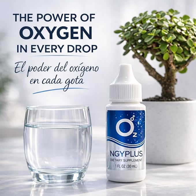 O2 Liquid Oxygen - Dietary Supplement - Your Ultimate Health and Wellness Formula with Silica Power!