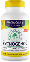 Healthy Origins Pycnogenol 100 mg (Nature's Super Antioxidant Non-GMO Gluten Free Cardiovascular Support) 120 Veggie Caps