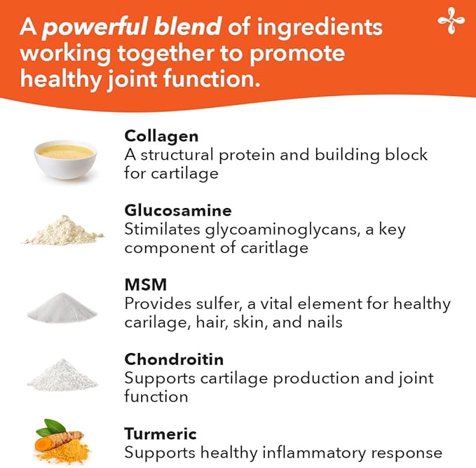 LifeSeasons Mobili-T - Joint Support Supplement - Reduces Aches &amp Discomforts - Increase Range of Motion - Rebuild Tissue &amp Cartilage - MSM Chondroitin Collagen Glucosamine &amp Turmeric - 20