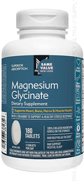 Members Mark Magnesium Glycinate (180 Count.) with L-Theanine 200 mg – Supports Heart Bone Nerve Muscle Stress &amp Sleep Health
