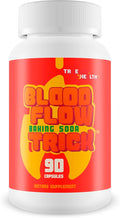 Baking Soda Trick for Men - Our Best Blood Flow Pills - Male Circulation Supplement for Advanced Blood Flow Care - Natural Circulation Supplements - Blood Circulation Supplements for Men