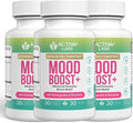 Mood Boost | 24-in-1 B-Complex &amp Zinc | Calm Support &amp Stress Relief Supplement with Ashwagandha L-Theanine &amp GABA | Natural Mood Energy &amp Resilience | Non-GMO Vegan | 90 Day Supply