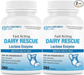Puregen Labs Dairy Relief Fast Acting Lactase Enzyme 9000 FCC Lactose Intolerance 720 Total Tablets