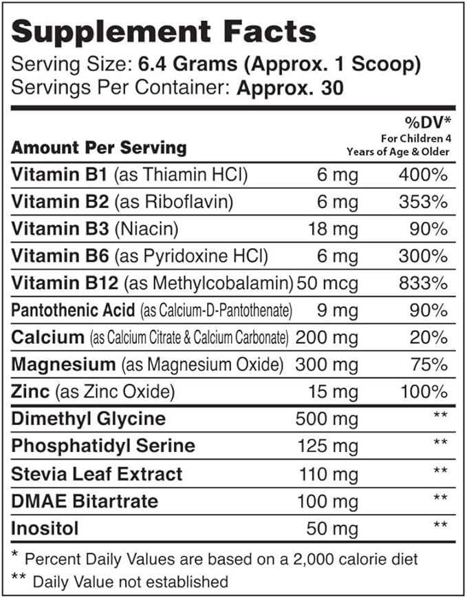 Zahler KidsActive Kids Concentration Formula Powder All Natural Children’s Supplement Supporting Focus Certified Kosher 30 Servings Fruit Punch Flavored Powder