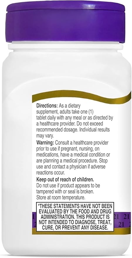 21st Century Lutein 10 mg - 60 Tablets Pack of 3