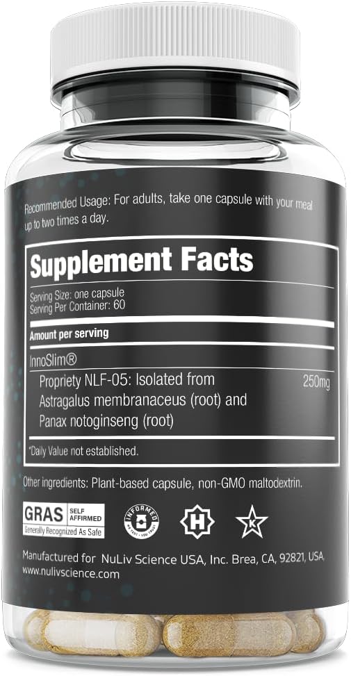 InnoSlim for Healthy Fat Oxidation Plant Based Vegan Non-Stimulant