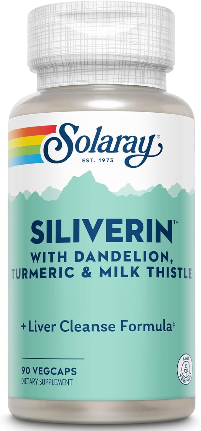 SOLARAY Siliverin Veg Cap (Btl-Plastic) 140mg | 90ct