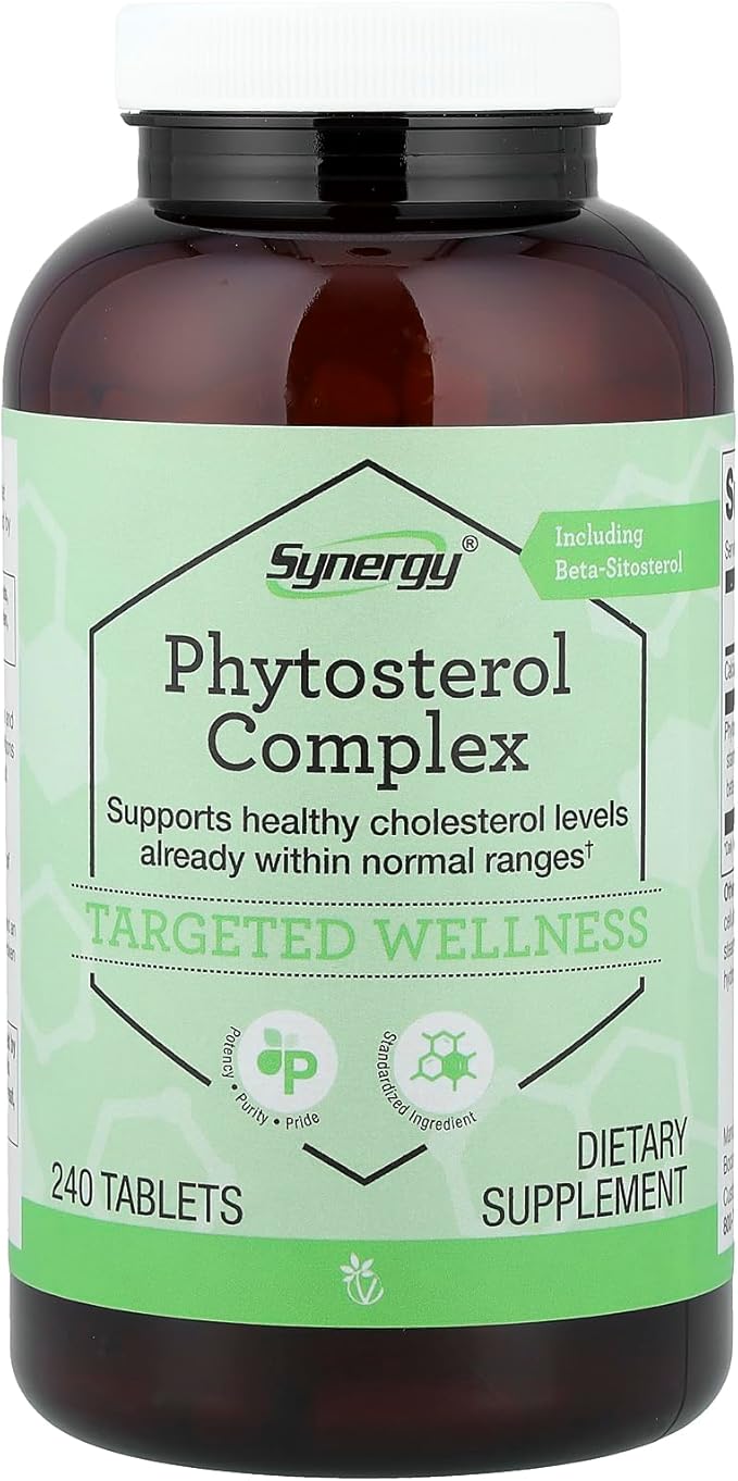Vitacost Synergy Phytosterol Complex with Beta-sitosterol -- 240 Tablets