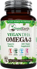 Algal Oil - Vegan DHA Omega 3 Fish Oil Supplements - Brain BoosterSupplement &amp Prenatal Vitamin -Provides Healthy Heart &amp Immune Support - Burpless Algae Supplement - 60 Mini Fish Softgels