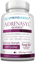 Approved Science Adrenasyl­ - Adrenal Gland Support - 180 Count - Pack of 1