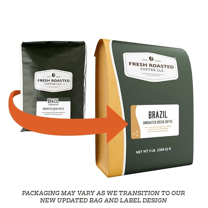 Fresh Roasted Coffee Unroasted Tanzanian Peaberry Kosher 5 Pound