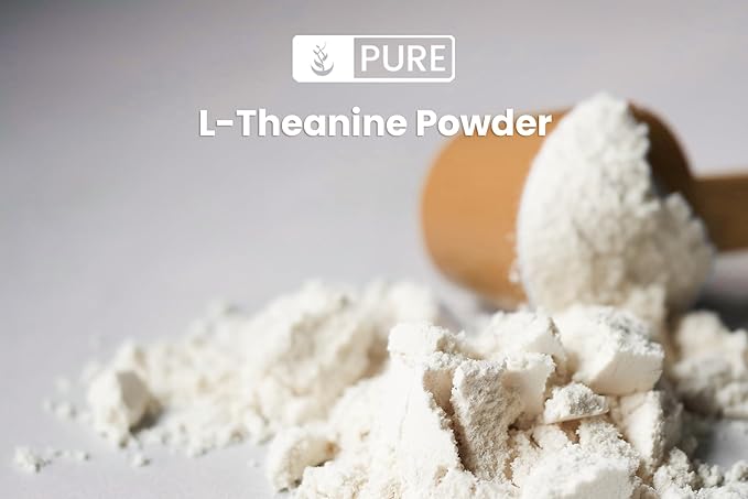 PURE ORIGINAL INGREDIENTS L-Theanine (8 oz) Amino Acid Supplement No Additives or Fillers