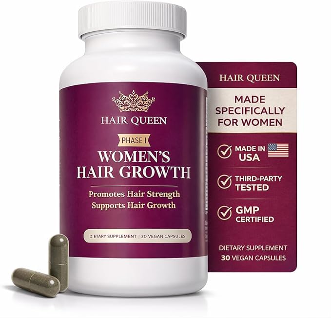 Iron Supplement for Hair Growth – Ferrochel® 100mg Iron Zinc Biotin &amp Vitamin C – Ferritin &amp Hair Loss Support for Women – Vegan – 30 Capsules