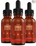 Choco Burn – Daily Liquid Botanical Supplement with Chromium Maca Root Grape Seed &amp 20+ Plant Extracts – Non-GMO Stimulant-Free Formula – Made in USA 2 fl oz (60 mL) 60 Servings 3 Month Supp