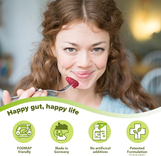 Enzyme Supplement - 45 Capsules so that You can Enjoy Fruits Fruit Juices Soft Drinks and Sweets Again Dietary Supplement Gluten-Free Lactose-Free