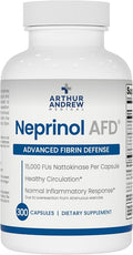Arthur Andrew Medical Neprinol AFD Multi Enzyme Blend with Serrapeptase &amp Nattokinase 300 Count (Pack of 1)