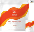 Piper Prebiotic Fiber – Oat Beta-Glucan Powder for Blood Sugar and Cholesterol Support | High Molecular Weight Soluble Fiber | 30 Single-Serve Packets